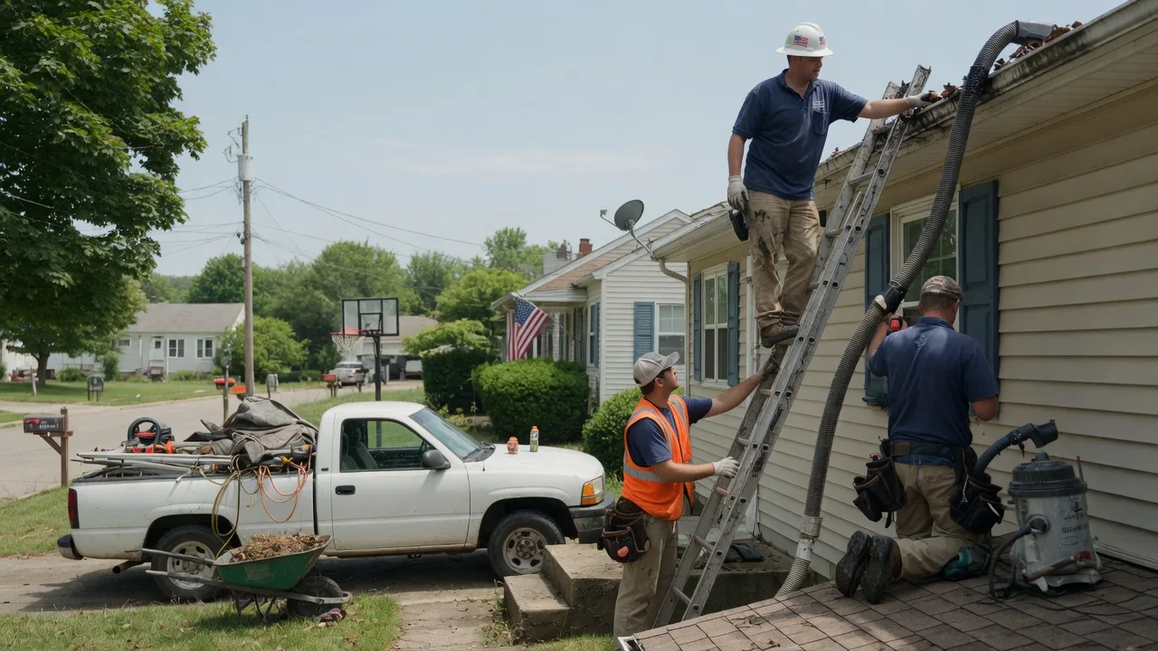 Gutter Installation in Hannibal, OH near me